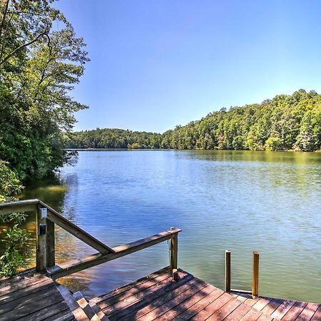 Lakefront Mountain Rest Cottage With Gas Fireplace! Walhalla Exteriör bild