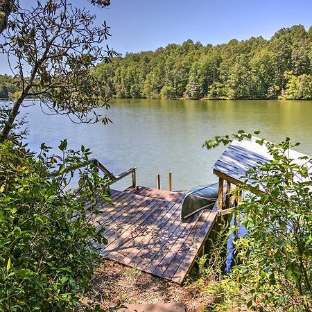 Lakefront Mountain Rest Cottage With Gas Fireplace! Walhalla Exteriör bild