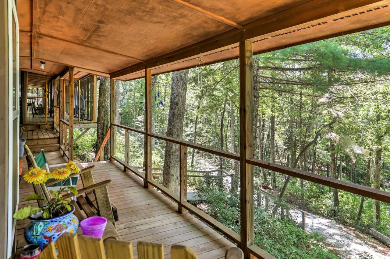 Lakefront Mountain Rest Cottage With Gas Fireplace! Walhalla Exteriör bild