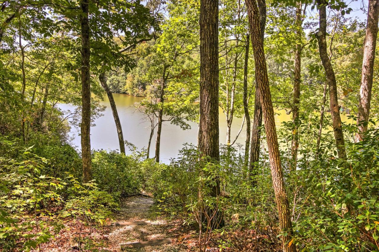 Lakefront Mountain Rest Cottage With Gas Fireplace! Walhalla Exteriör bild