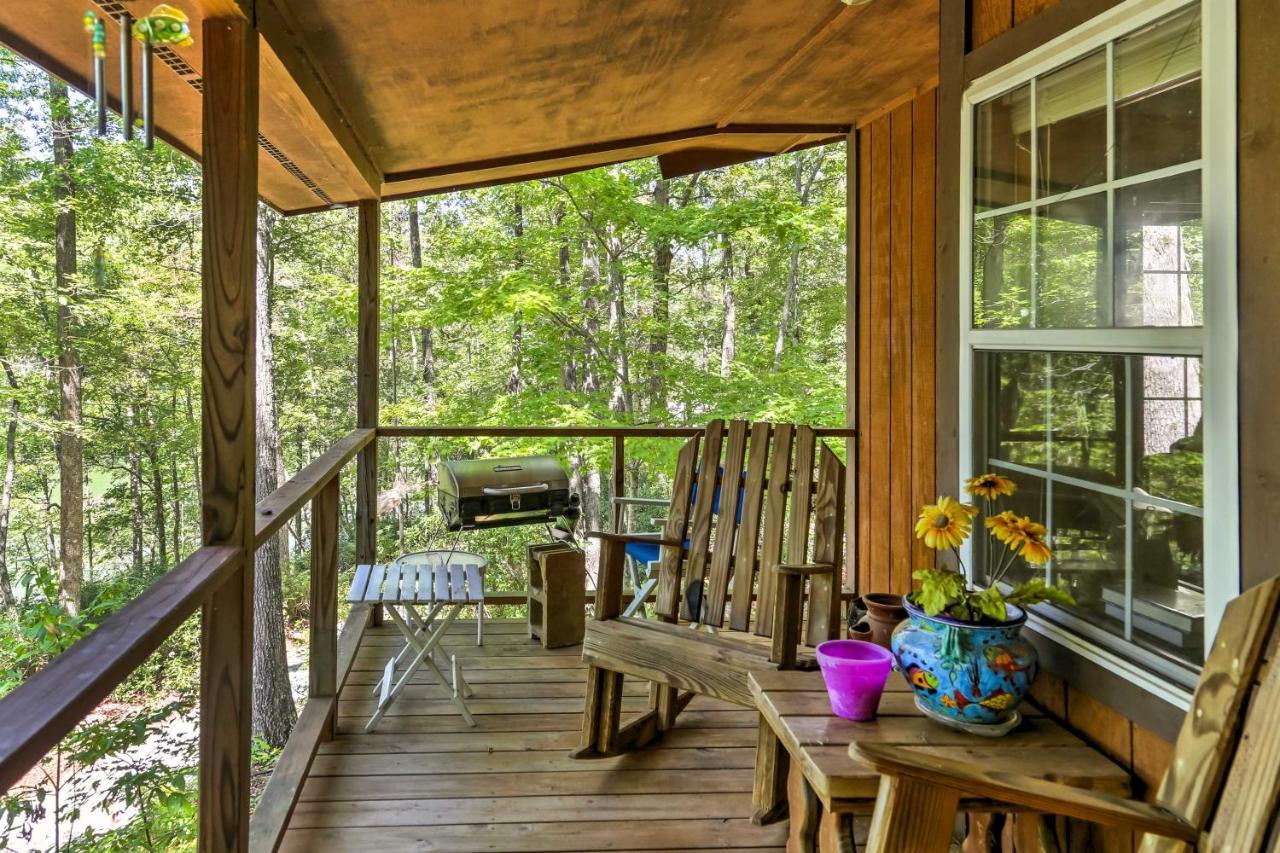Lakefront Mountain Rest Cottage With Gas Fireplace! Walhalla Exteriör bild