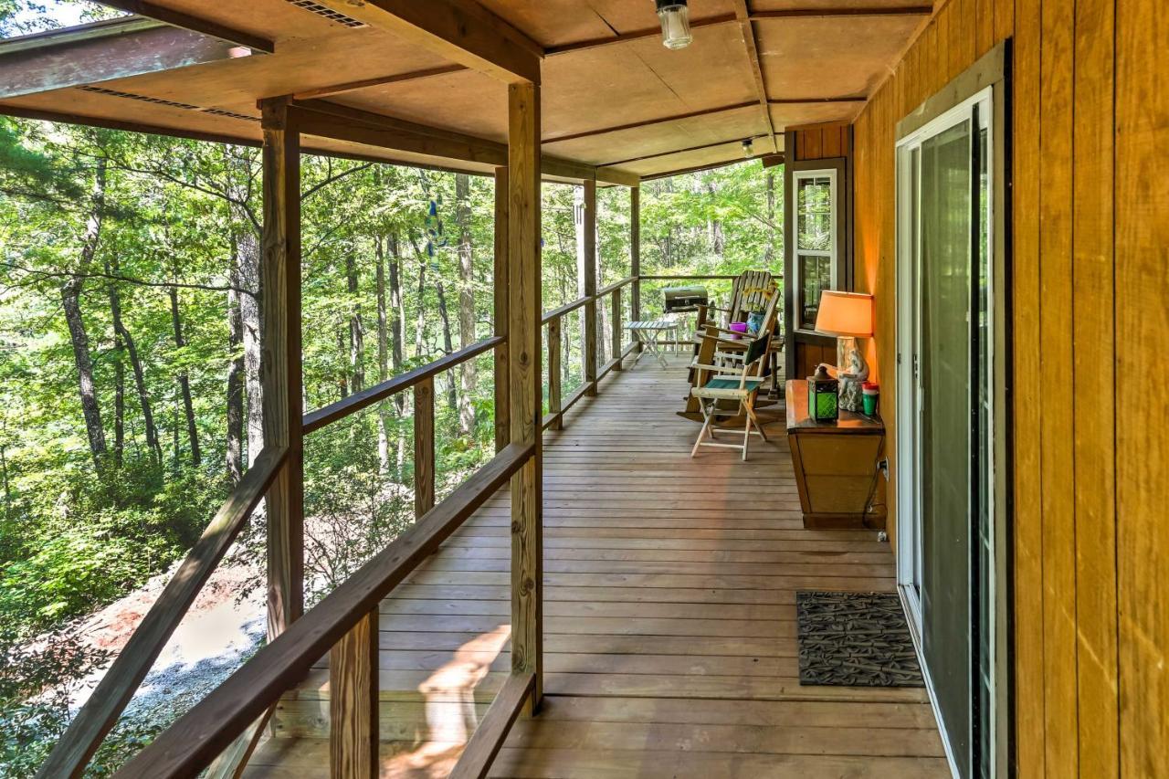 Lakefront Mountain Rest Cottage With Gas Fireplace! Walhalla Exteriör bild