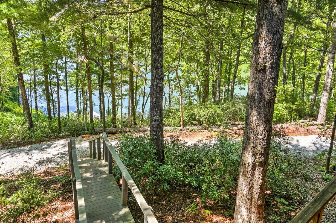 Lakefront Mountain Rest Cottage With Gas Fireplace! Walhalla Exteriör bild