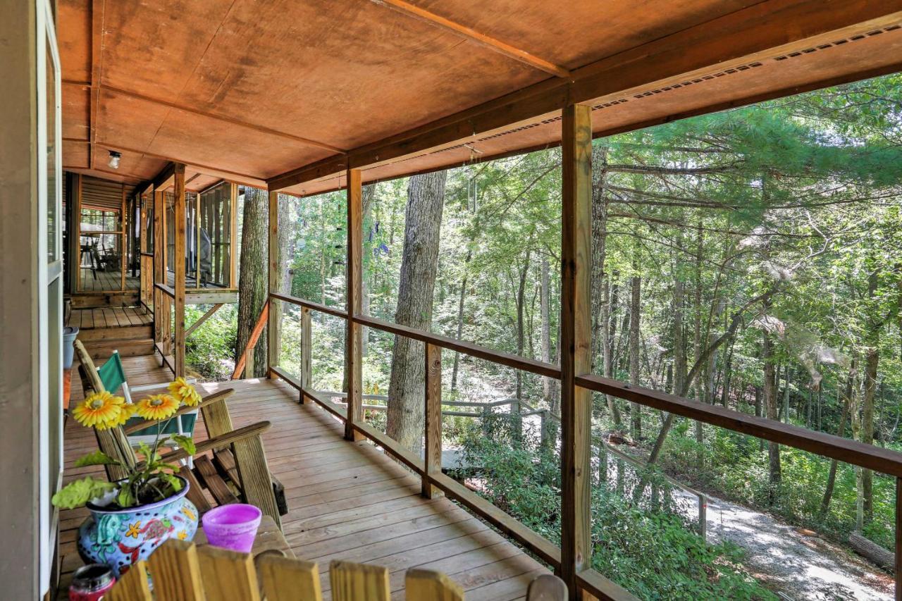 Lakefront Mountain Rest Cottage With Gas Fireplace! Walhalla Exteriör bild