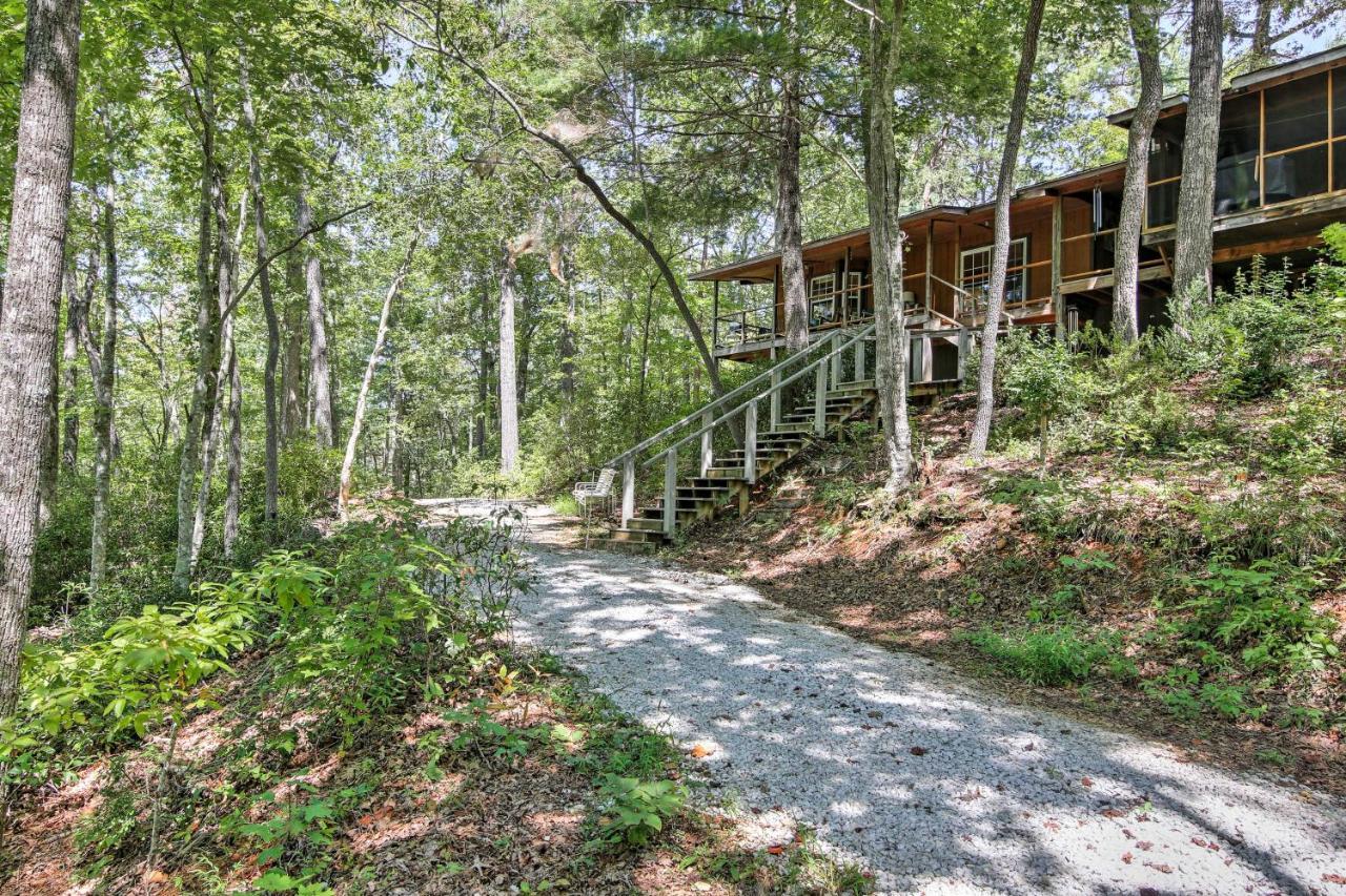 Lakefront Mountain Rest Cottage With Gas Fireplace! Walhalla Exteriör bild